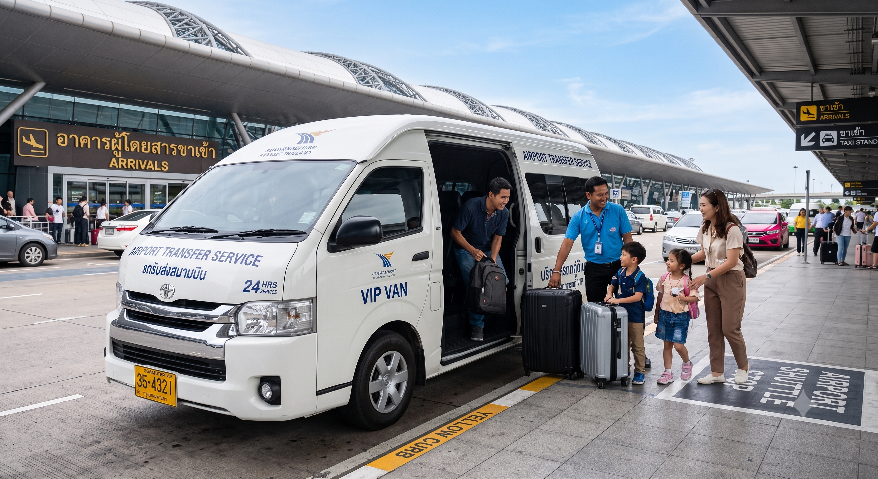 บริการรถรับ-ส่งสนามบิน VIP
